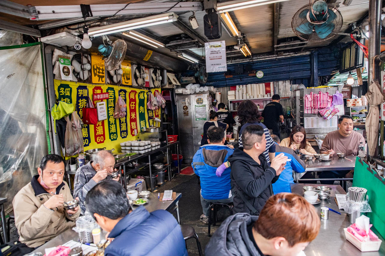 南機場夜市美食,南機場夜市豬腳,曉迪筒仔米糕