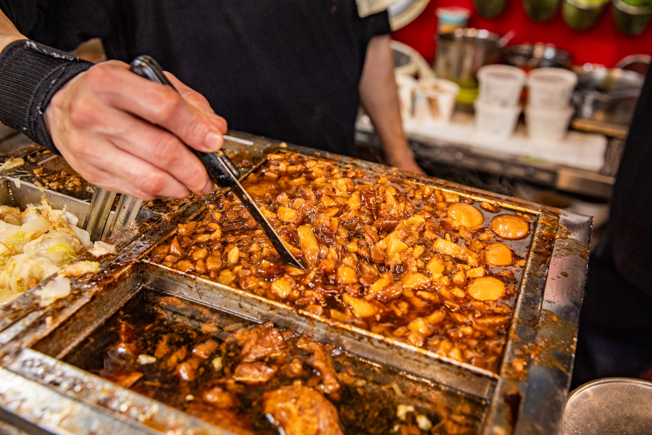 南機場夜市美食,南機場夜市豬腳,曉迪筒仔米糕