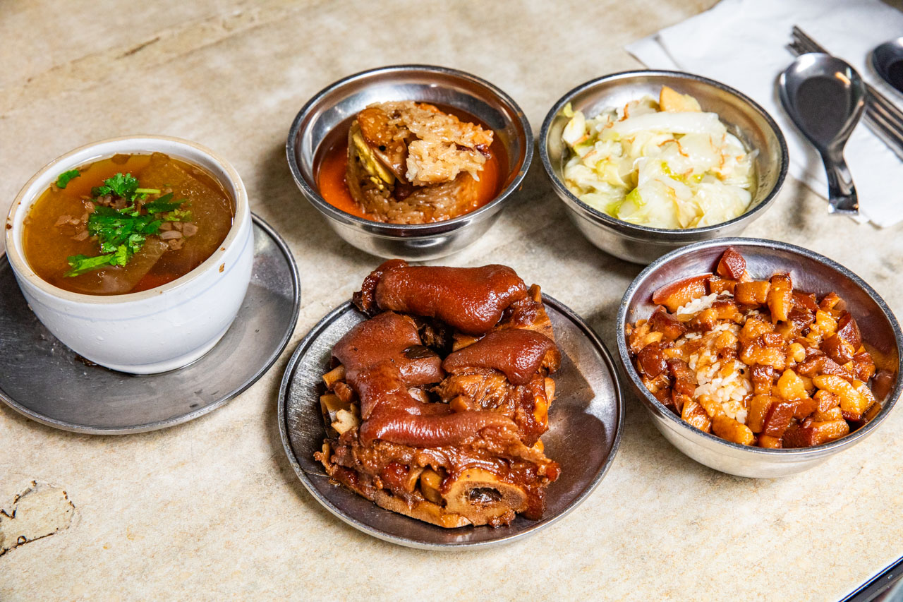 南機場夜市美食,南機場夜市豬腳,曉迪筒仔米糕