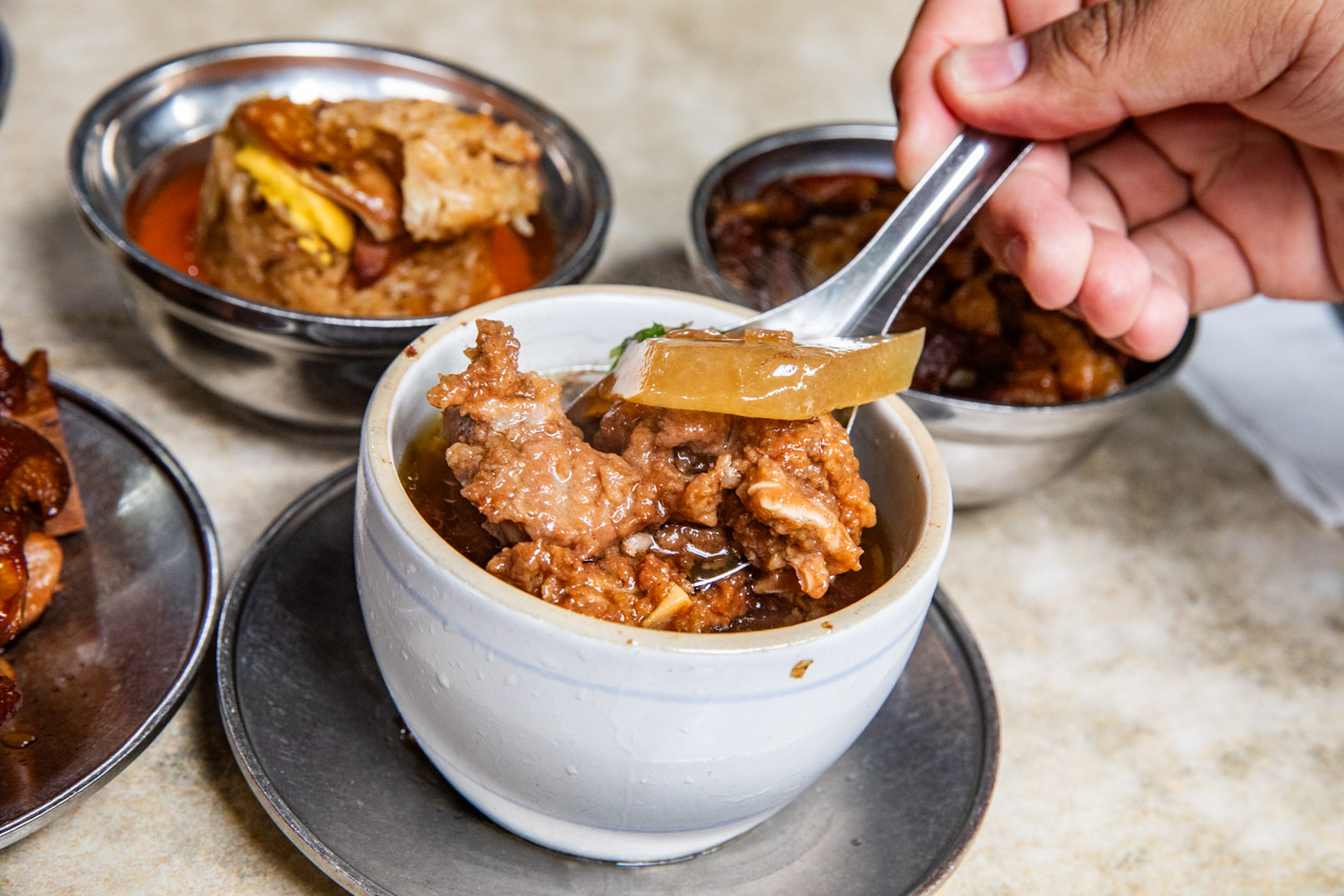 南機場夜市美食,南機場夜市豬腳,曉迪筒仔米糕