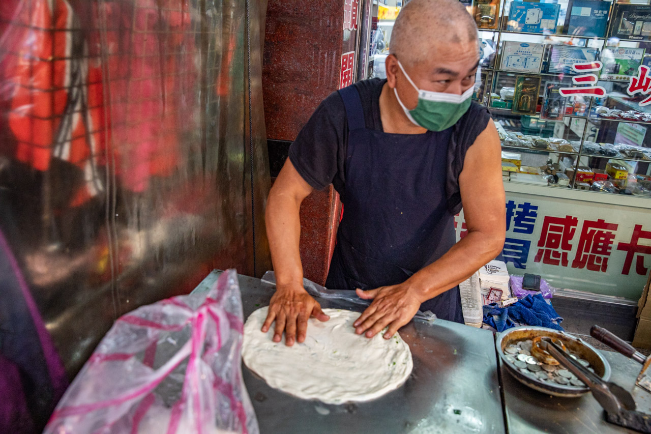 三峽老街美食,三峽美食,好好吃蔥油餅 三峽老街美食,三峽美食,好好吃蔥油餅