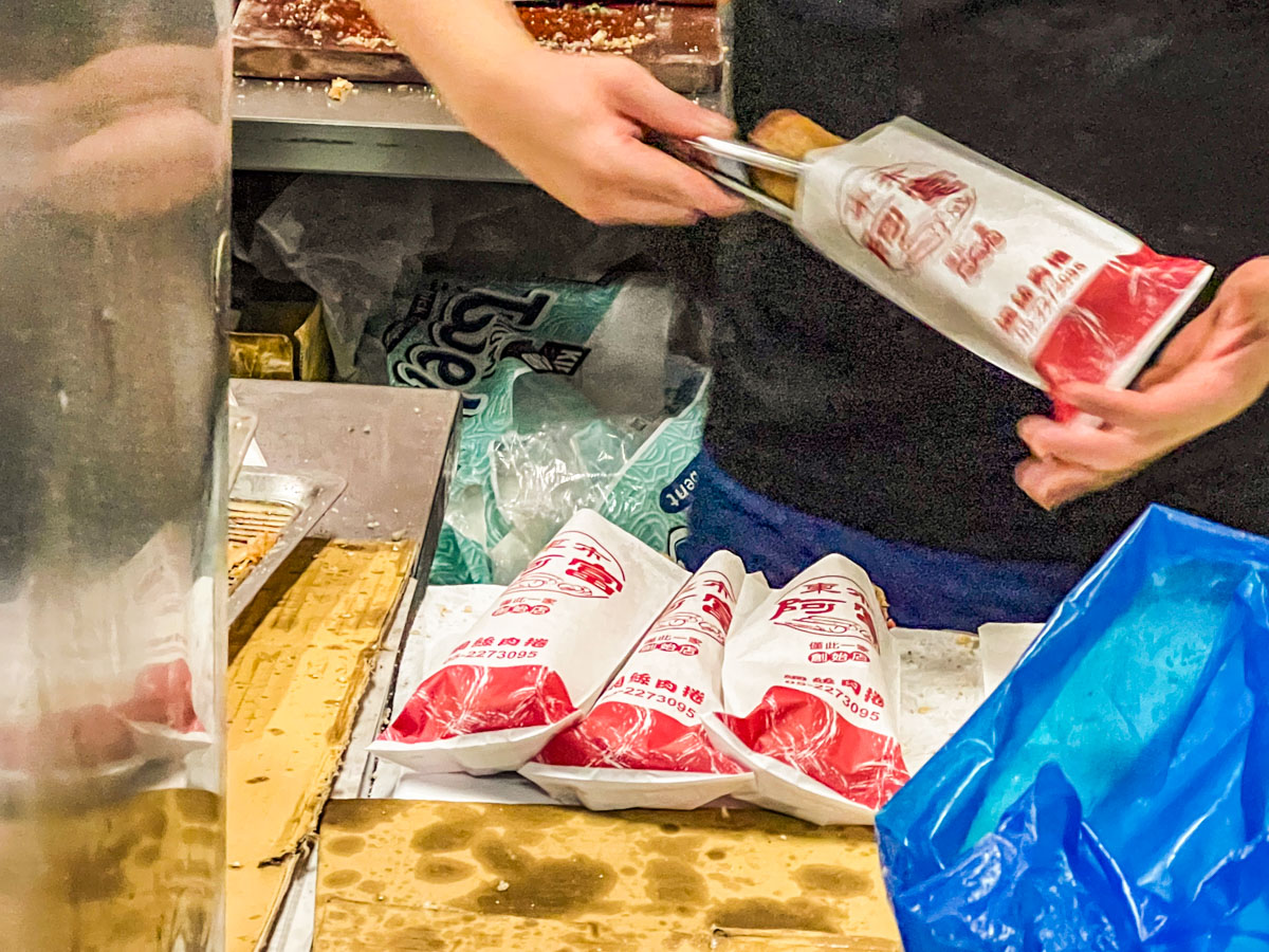 嘉義美食,阿富網絲肉捲