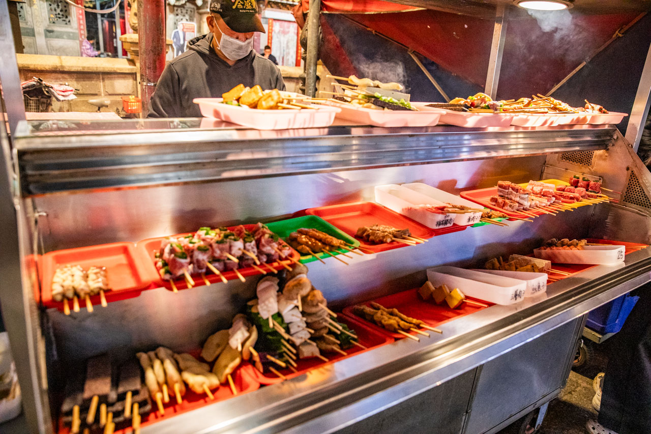 北港美食,北港碳烤,串香珍串燒