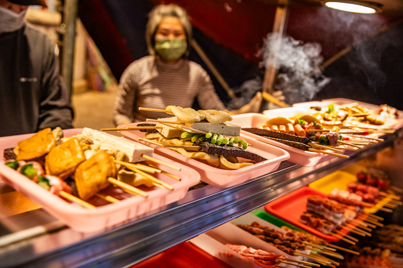北港美食,北港碳烤,串香珍串燒