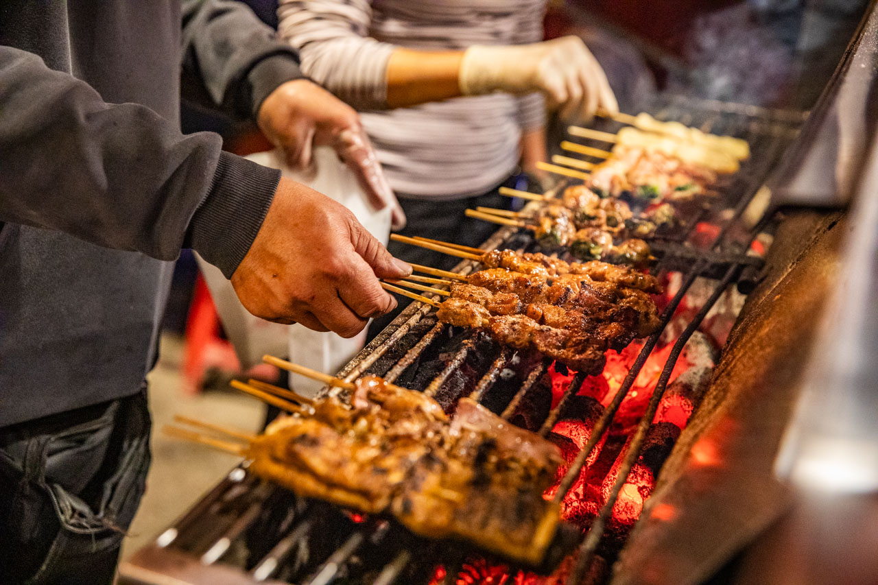北港美食,北港碳烤,串香珍串燒