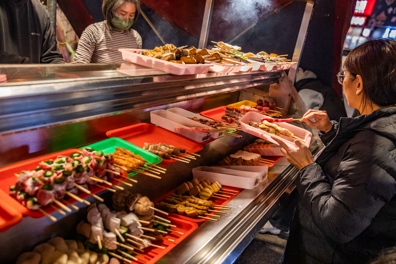北港美食,北港碳烤,串香珍串燒