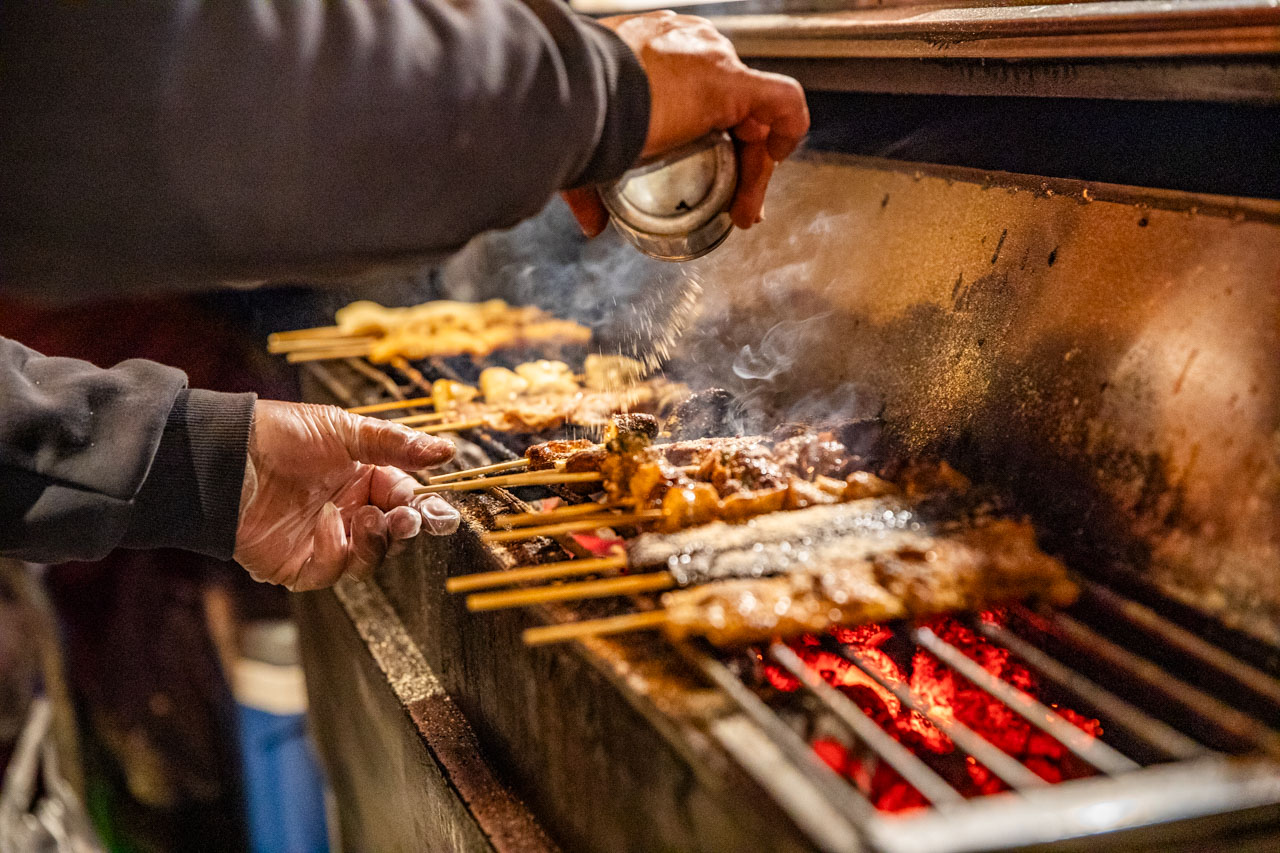 北港美食,北港碳烤,串香珍串燒