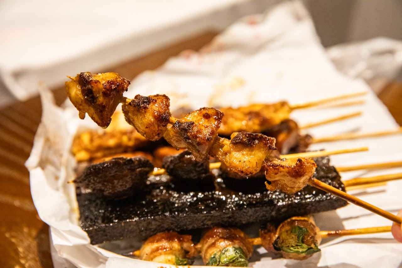 北港美食,北港碳烤,串香珍串燒