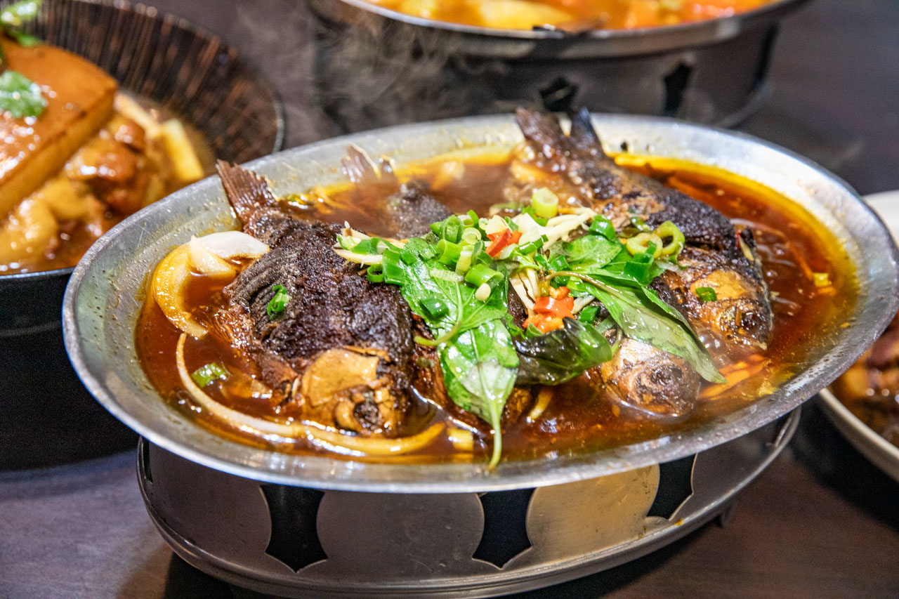 龍潭美食,龍潭客家菜,糧園茶藝客家小館