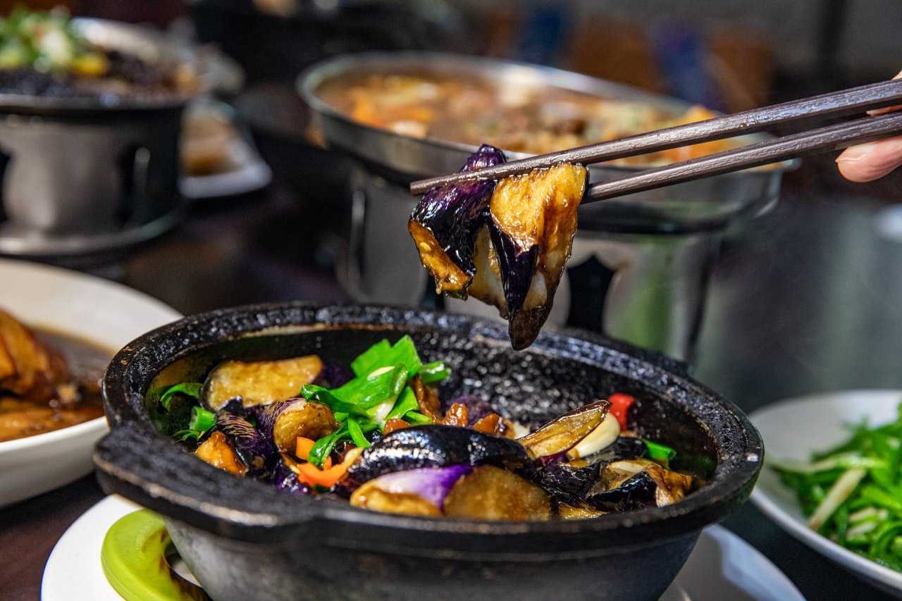 龍潭美食,龍潭客家菜,糧園茶藝客家小館