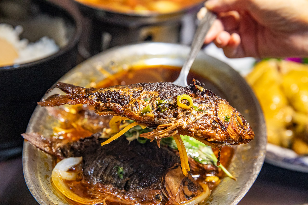 龍潭美食,龍潭客家菜,糧園茶藝客家小館