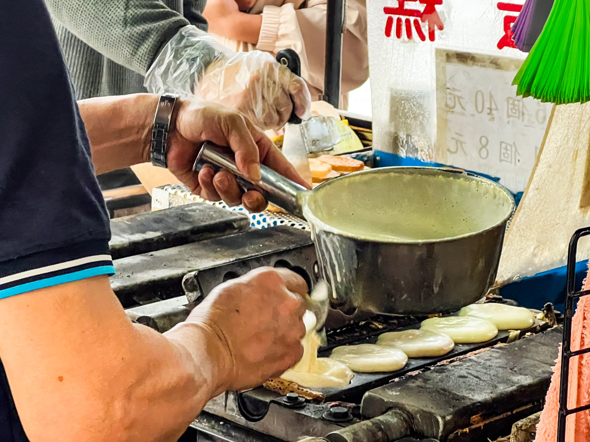 桃園雞蛋糕,桃園南門市場美食,風城雞蛋糕