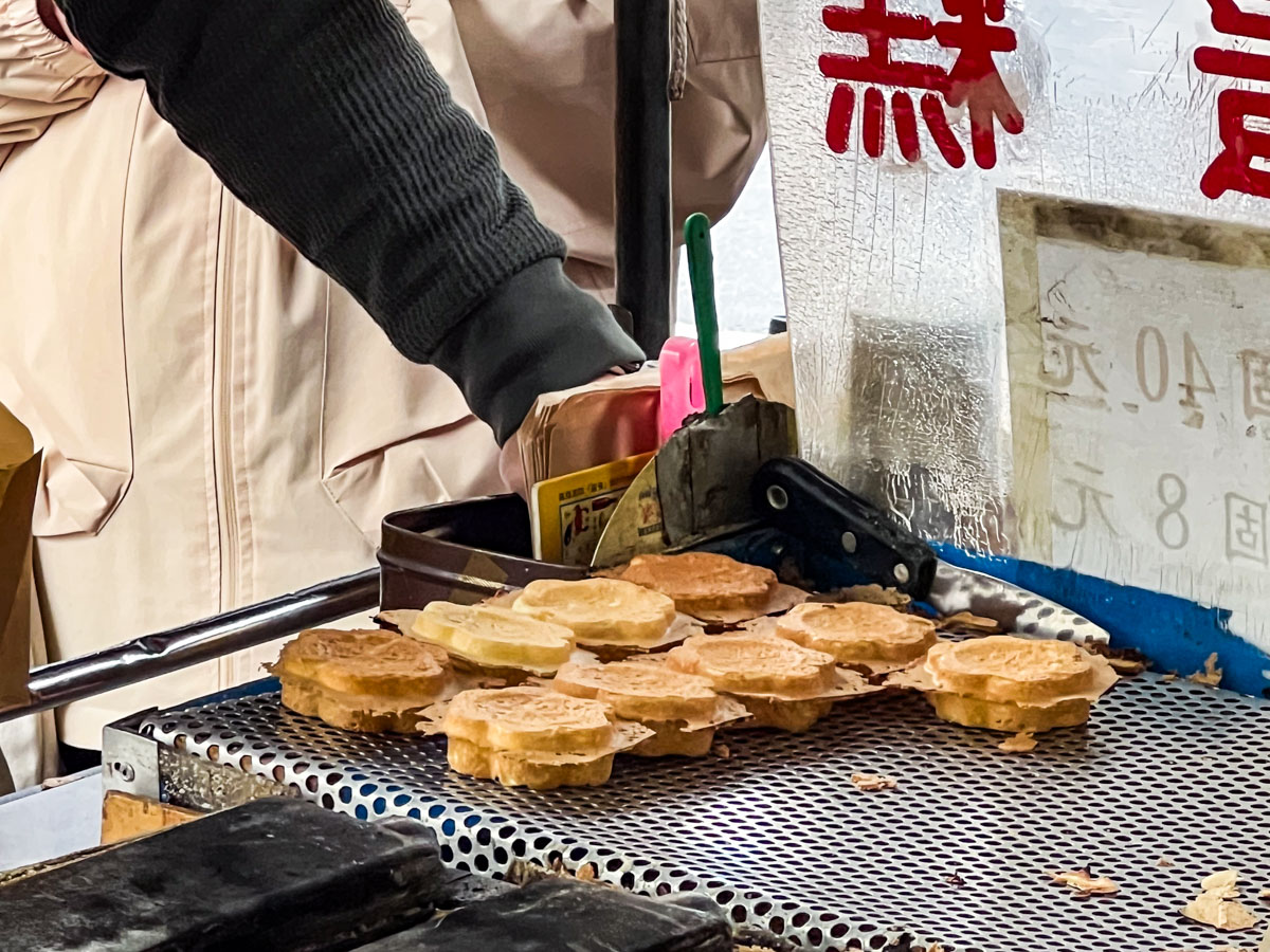 桃園雞蛋糕,桃園南門市場美食,風城雞蛋糕