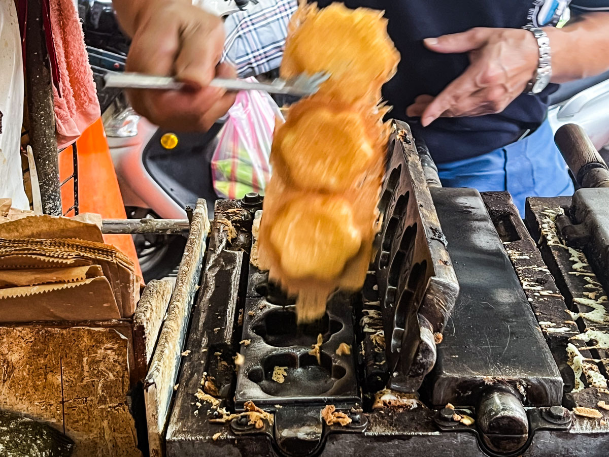 桃園雞蛋糕,桃園南門市場美食,風城雞蛋糕