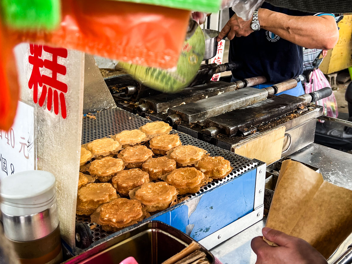 桃園雞蛋糕,桃園南門市場美食,風城雞蛋糕