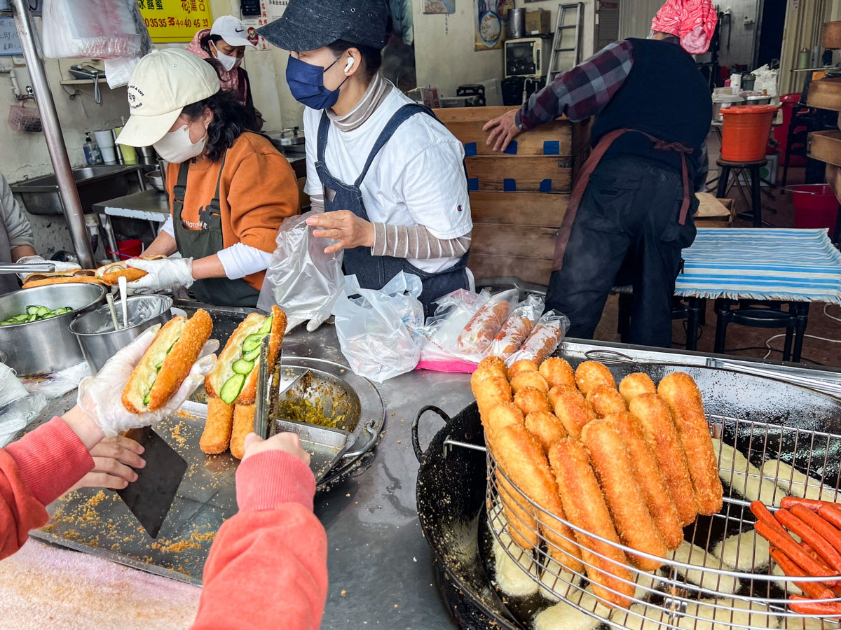 中壢夜市美食,中壢小吃,温記不一樣三明治