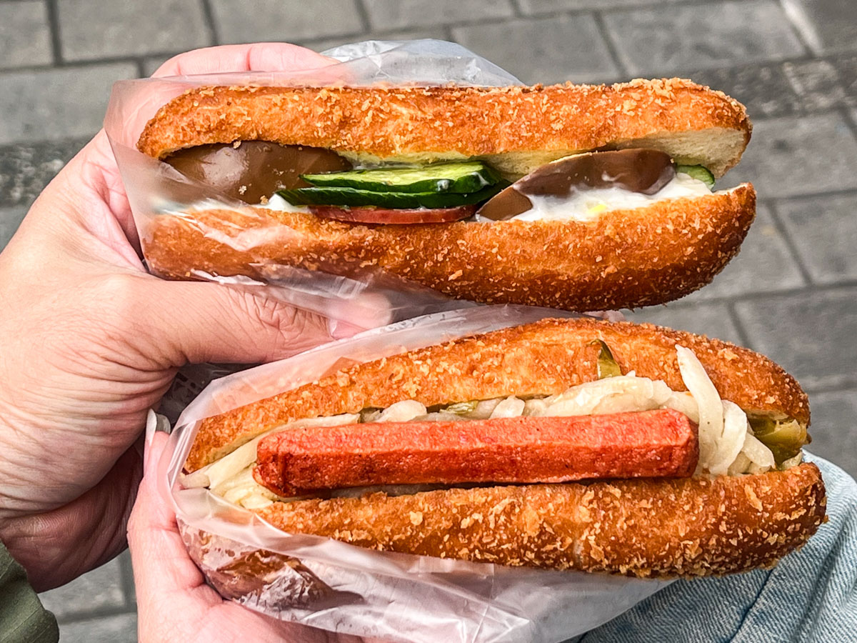 中壢夜市美食,中壢小吃,温記不一樣三明治