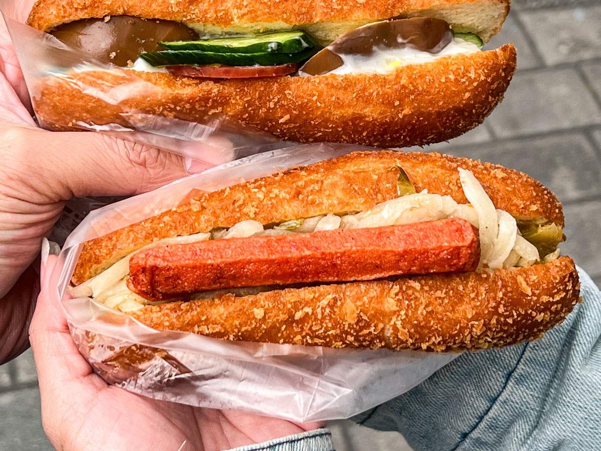 中壢夜市美食,中壢小吃,温記不一樣三明治