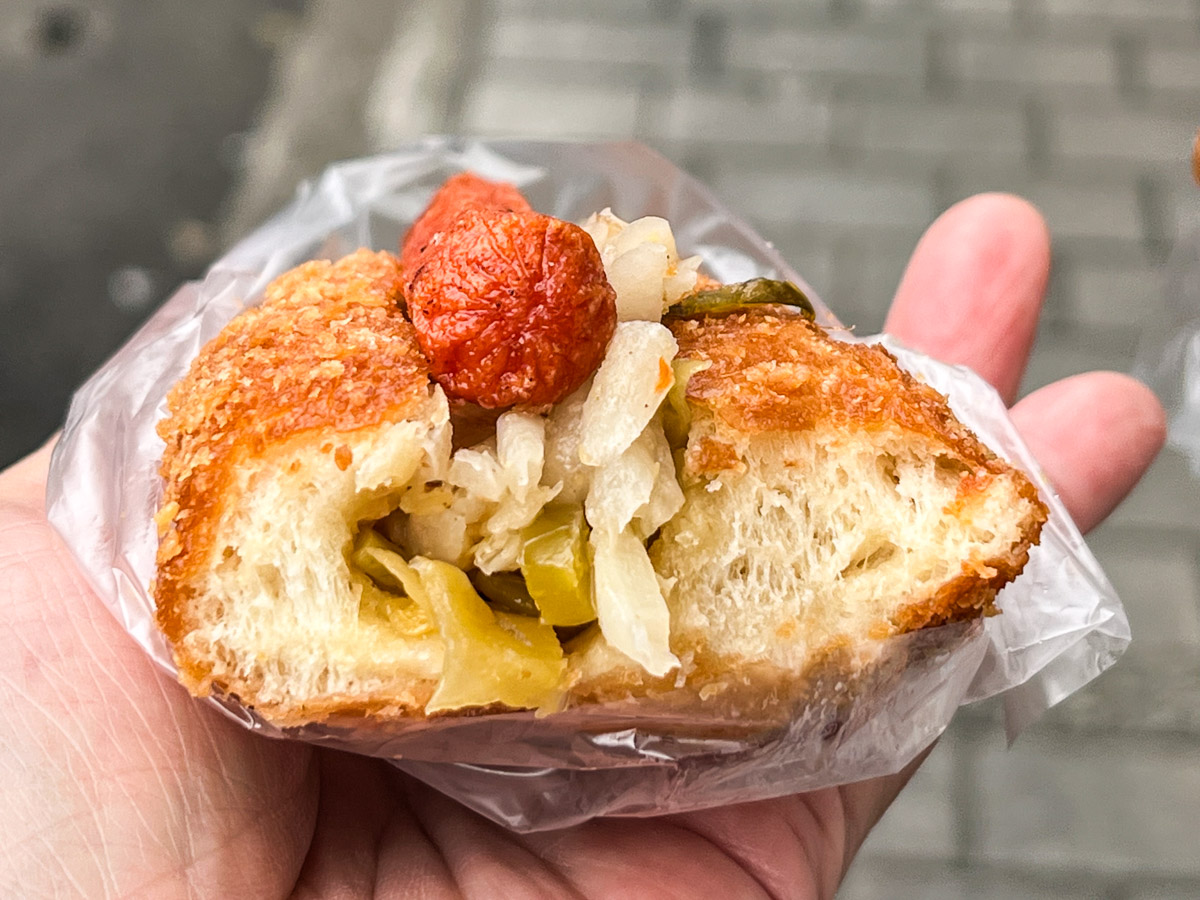 中壢夜市美食,中壢小吃,温記不一樣三明治