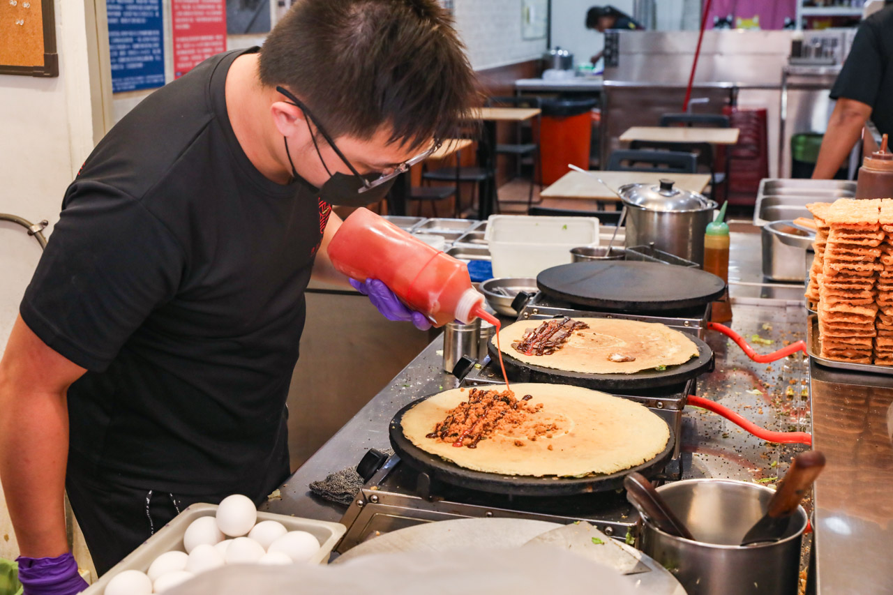 高雄美食,高雄煎餅果子,洪記煎餅果子