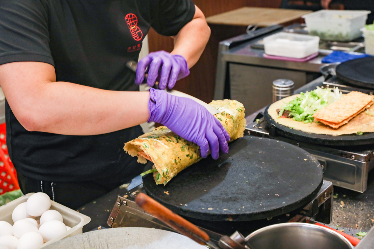 高雄美食,高雄煎餅果子,洪記煎餅果子
