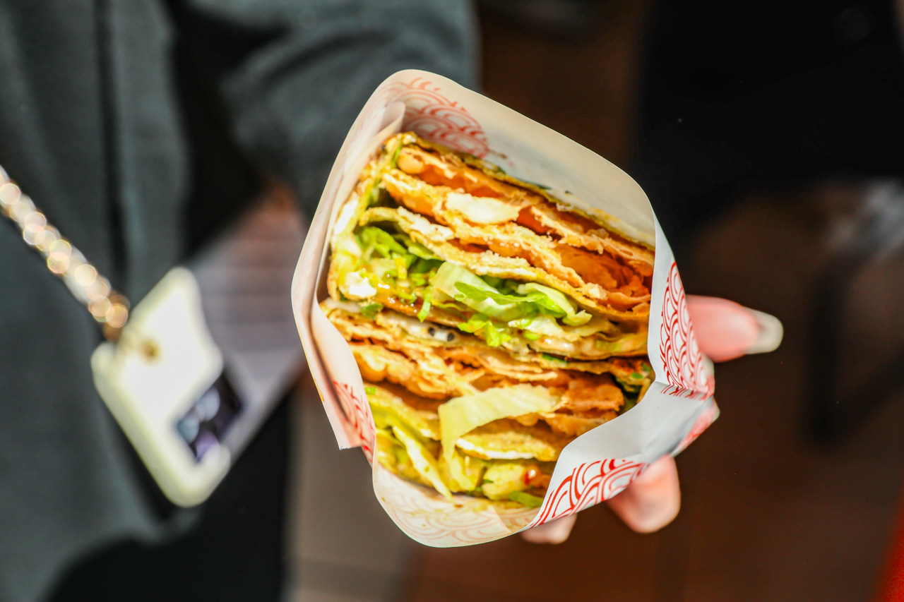 高雄美食,高雄煎餅果子,洪記煎餅果子