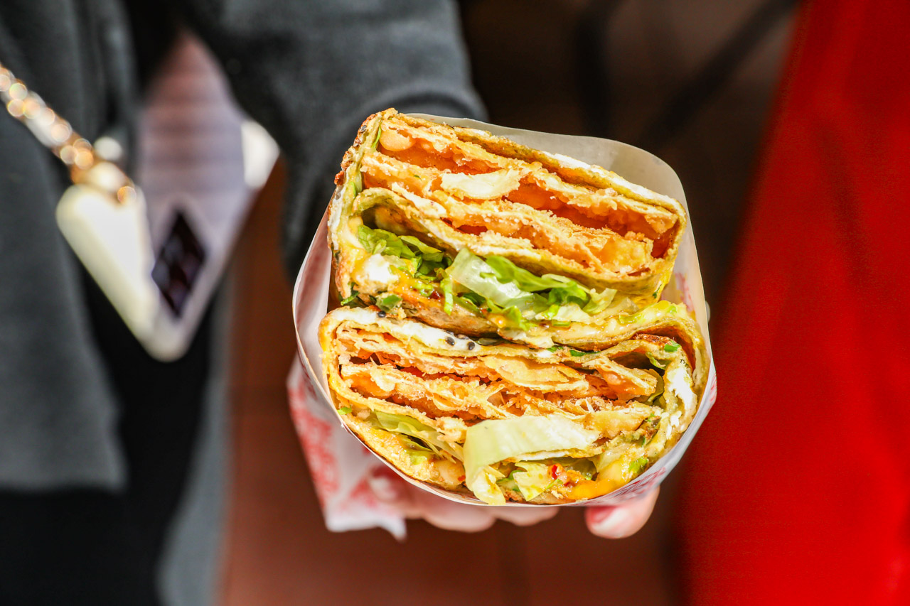 高雄美食,高雄煎餅果子,洪記煎餅果子