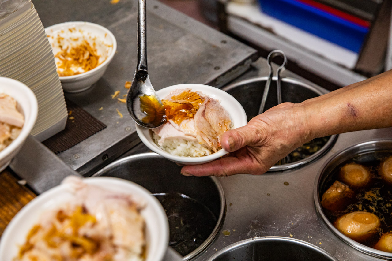 嘉義雞肉飯,嘉義美食,可口火雞肉飯