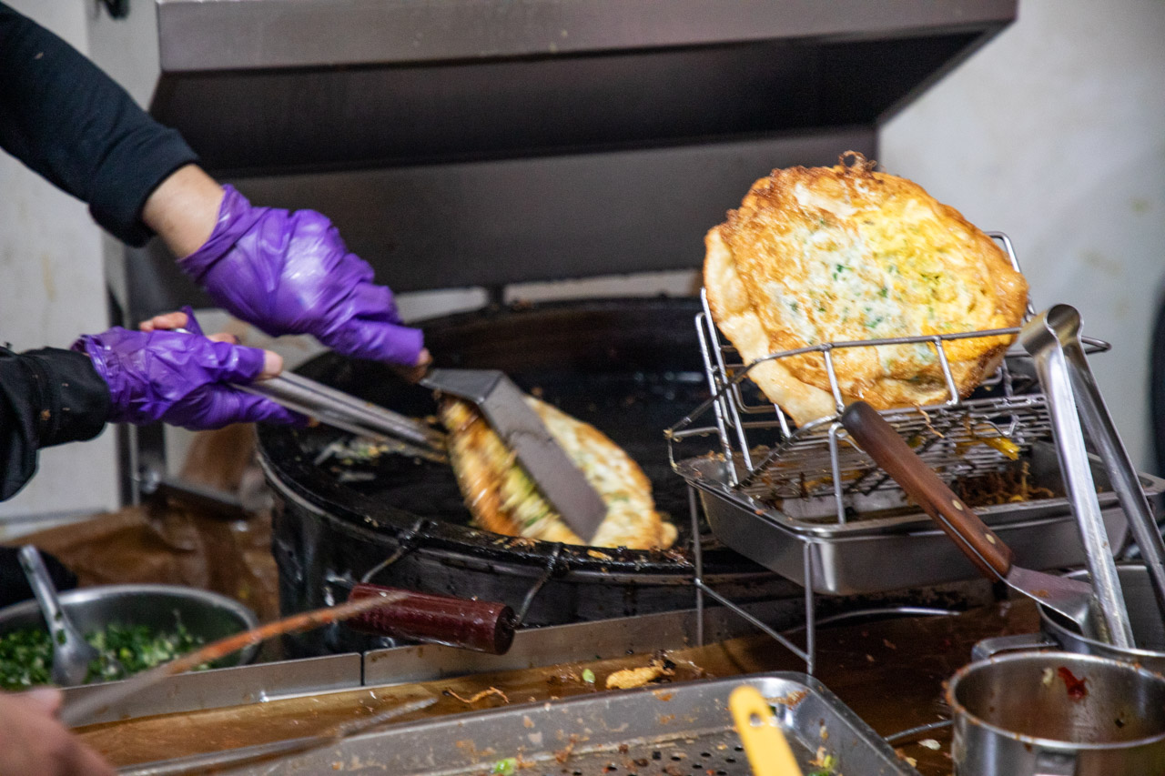 宜蘭蔥油餅,頭城蔥油餅,阿嬤蔥油餅