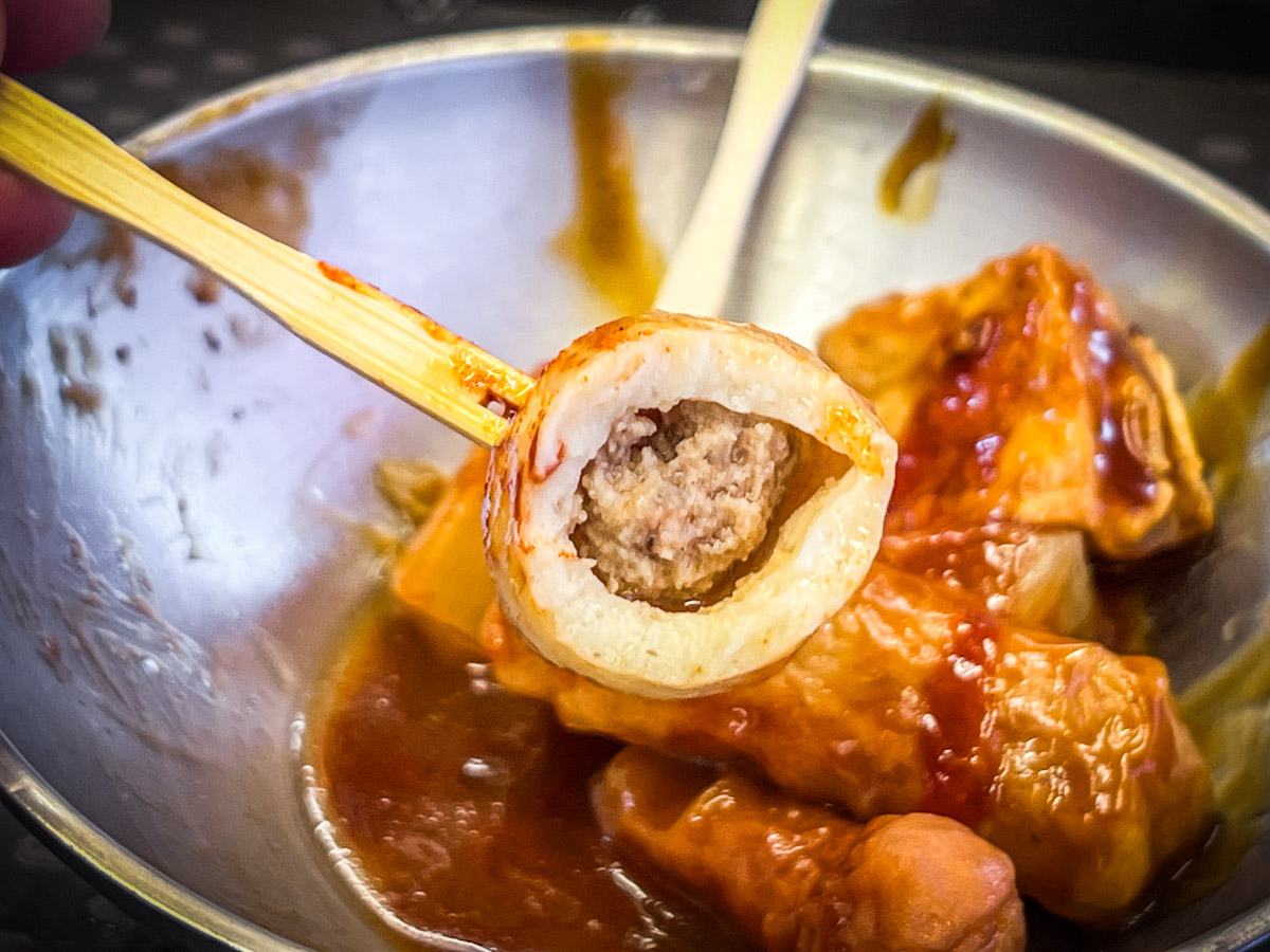 中壢美食,中壢宵夜, 板橋中山公園蚵仔麵線甜不辣(中壢延平店)