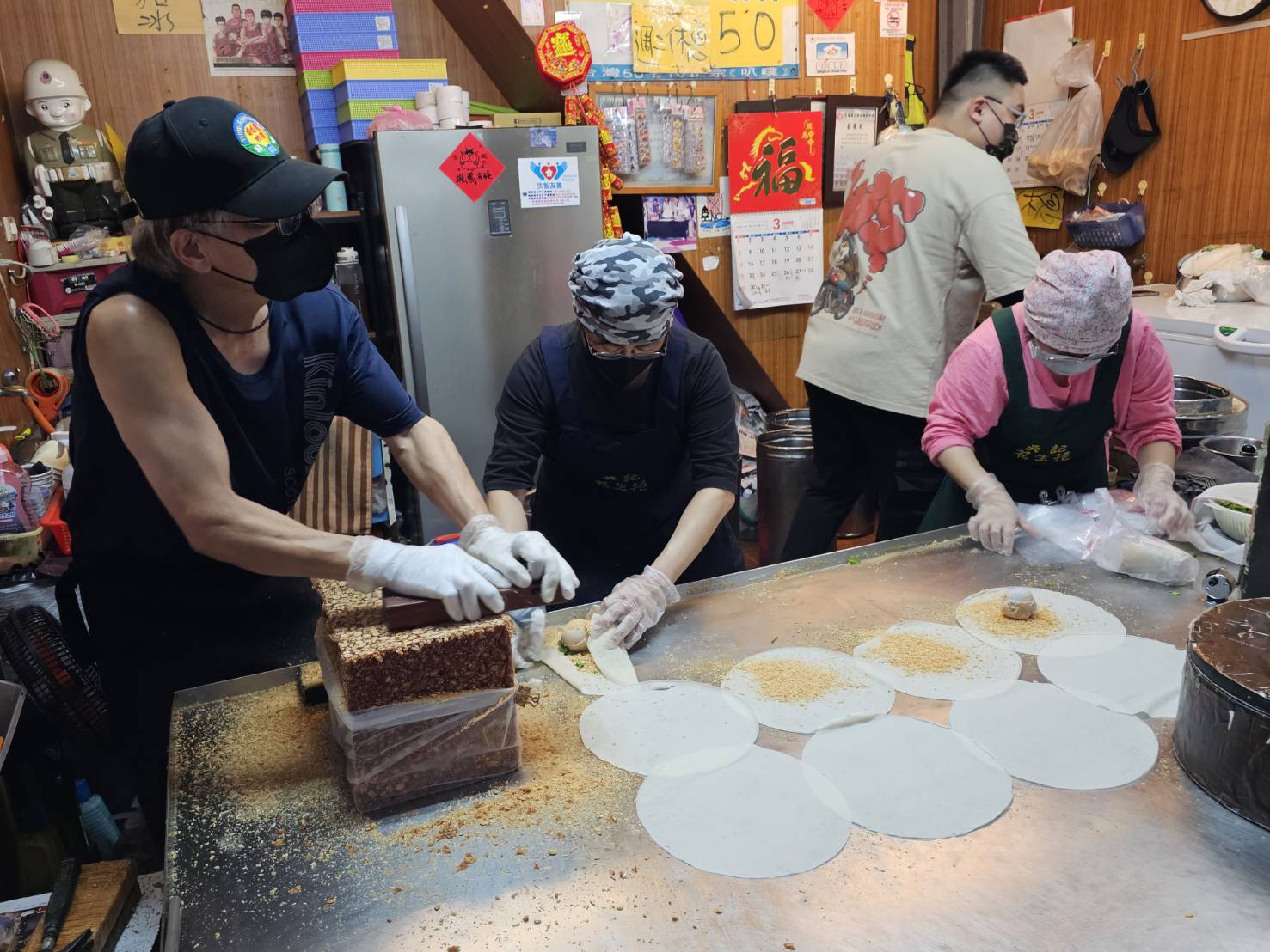 礁溪美食,礁溪小吃,吳記花生捲冰淇淋