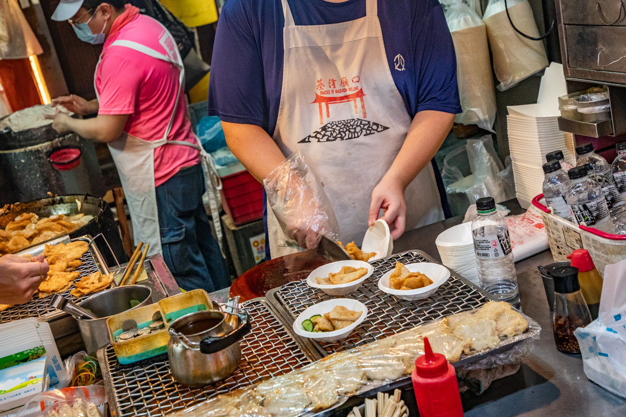 基隆夜市美食,基隆小吃,王記天婦羅