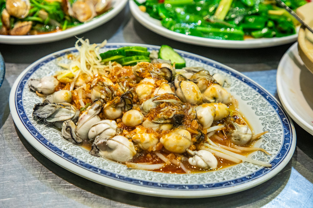 基隆夜市美食,基隆海鮮,松山活海鮮