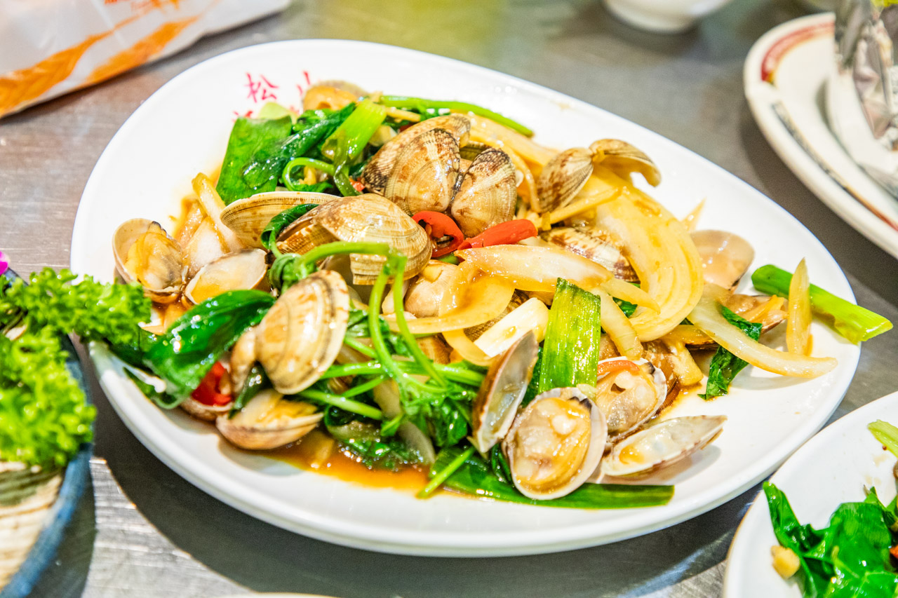 基隆夜市美食,基隆海鮮,松山活海鮮