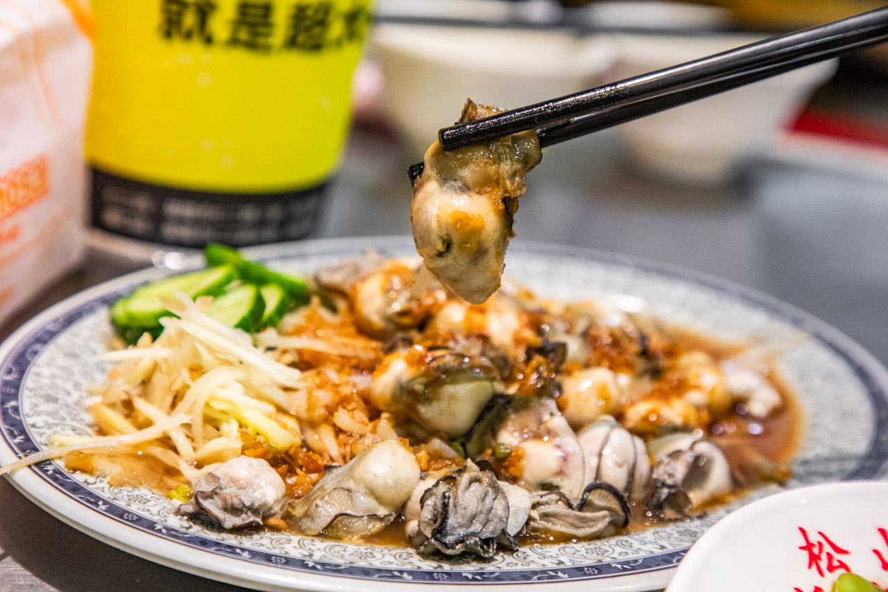 基隆夜市美食,基隆海鮮,松山活海鮮