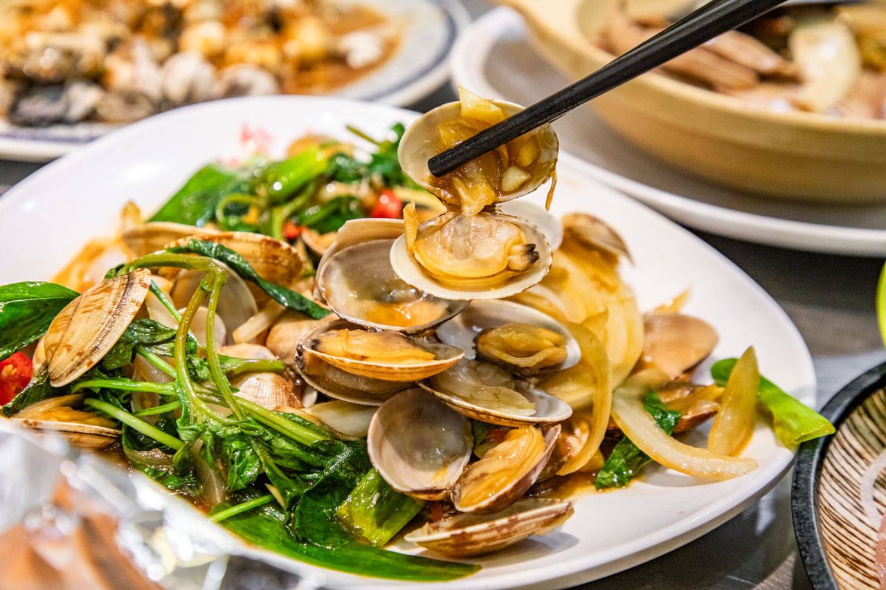 基隆夜市美食,基隆海鮮,松山活海鮮