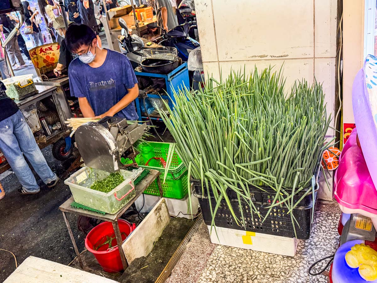 羅東夜市美食,羅東美食,玉本鋪三星蔥餅