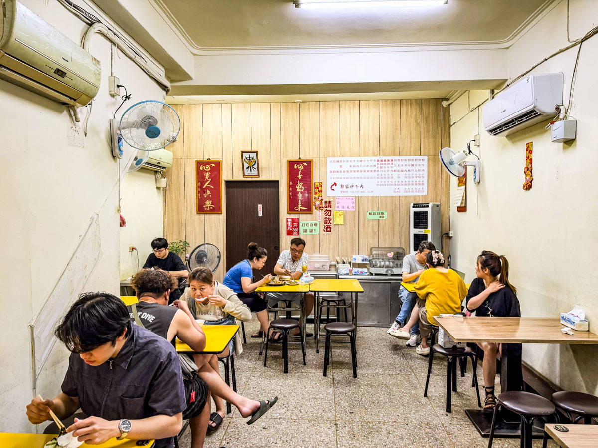 台北美食,華西街夜市美食,郭家炒牛肉
