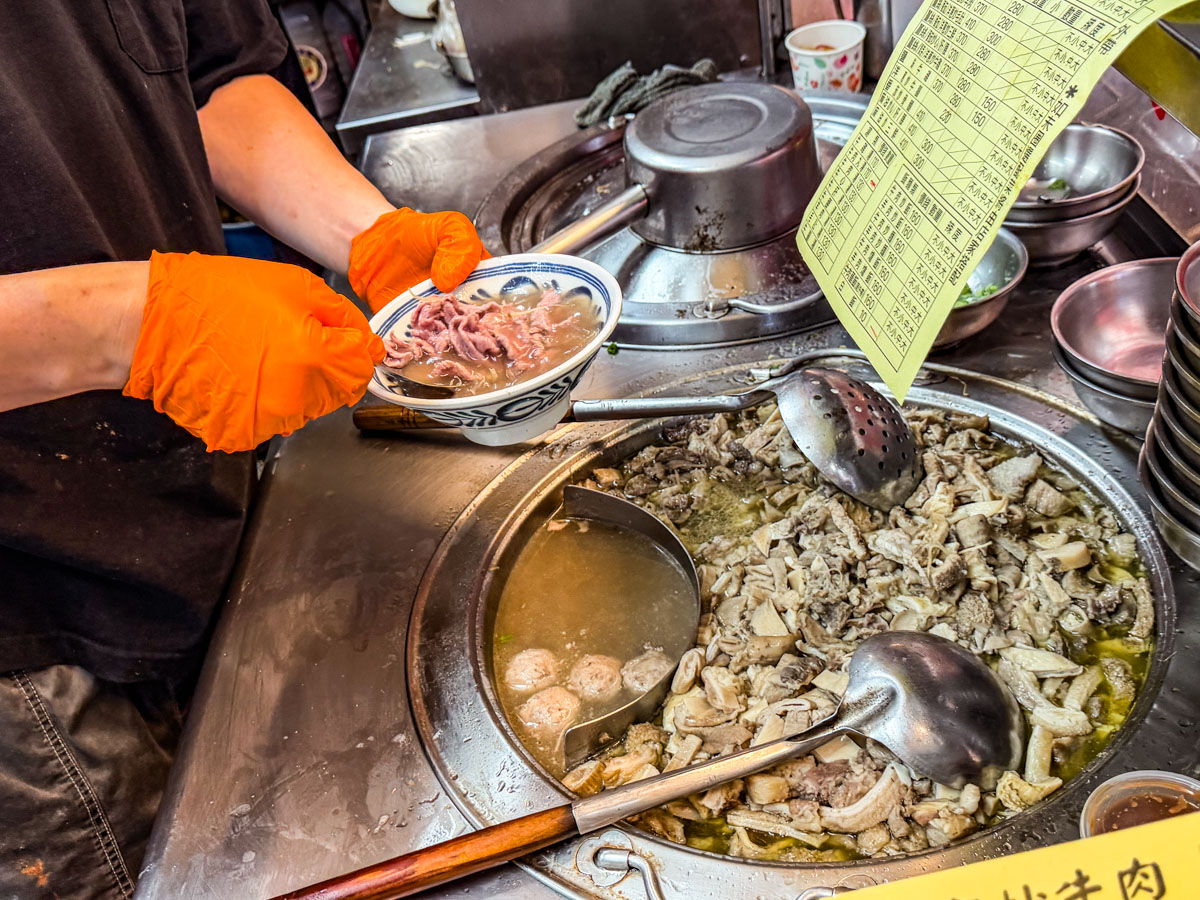 台北美食,華西街夜市美食,郭家炒牛肉