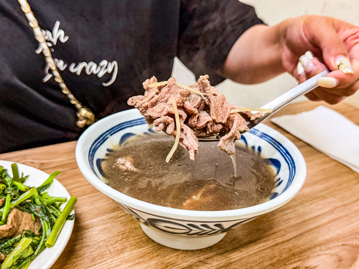 台北美食,華西街夜市美食,郭家炒牛肉