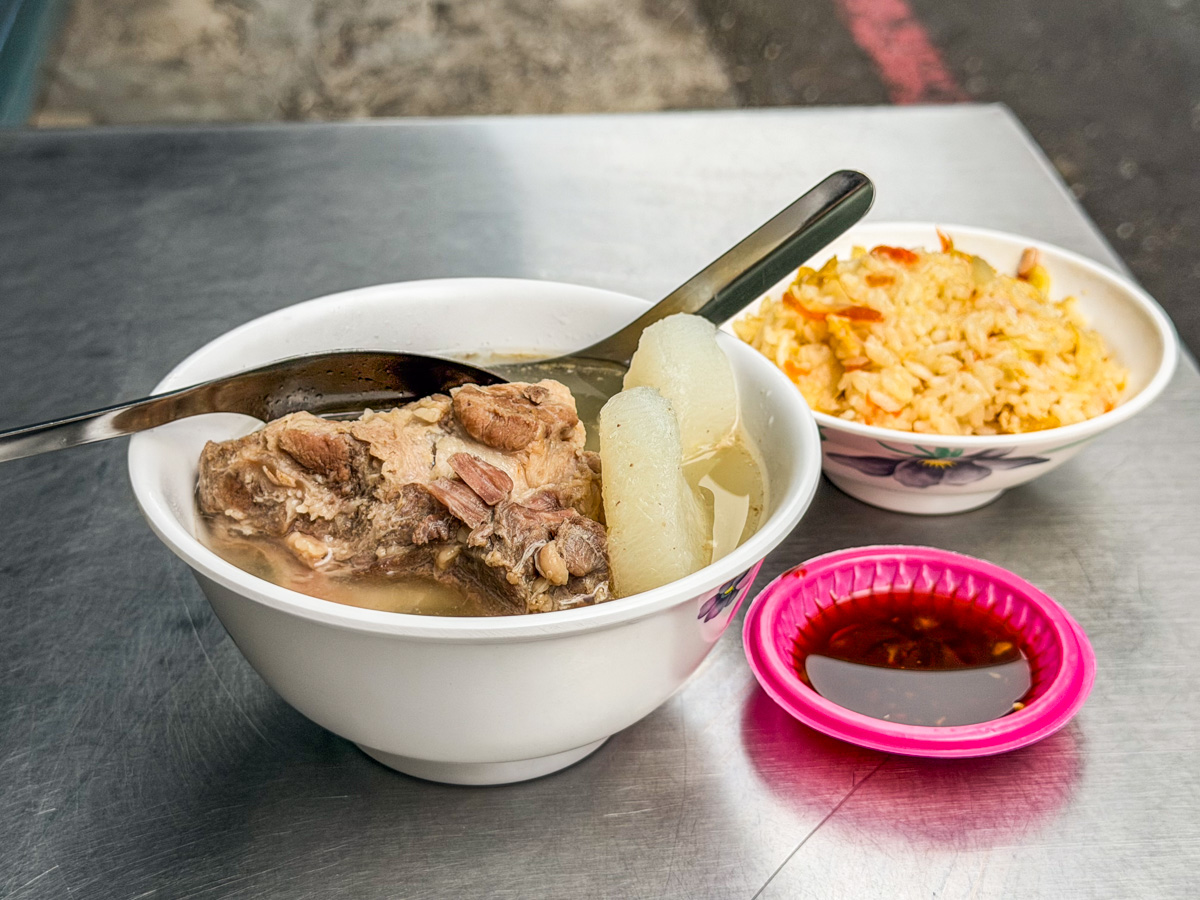 台北美食,萬華美食,梧州街原汁排骨湯