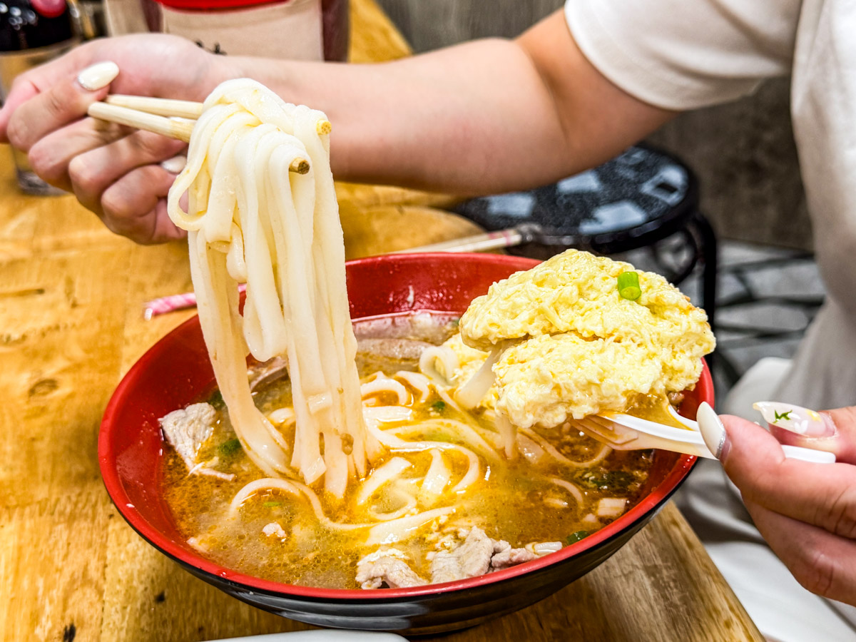 龍岡美食,龍岡米干,來來米干