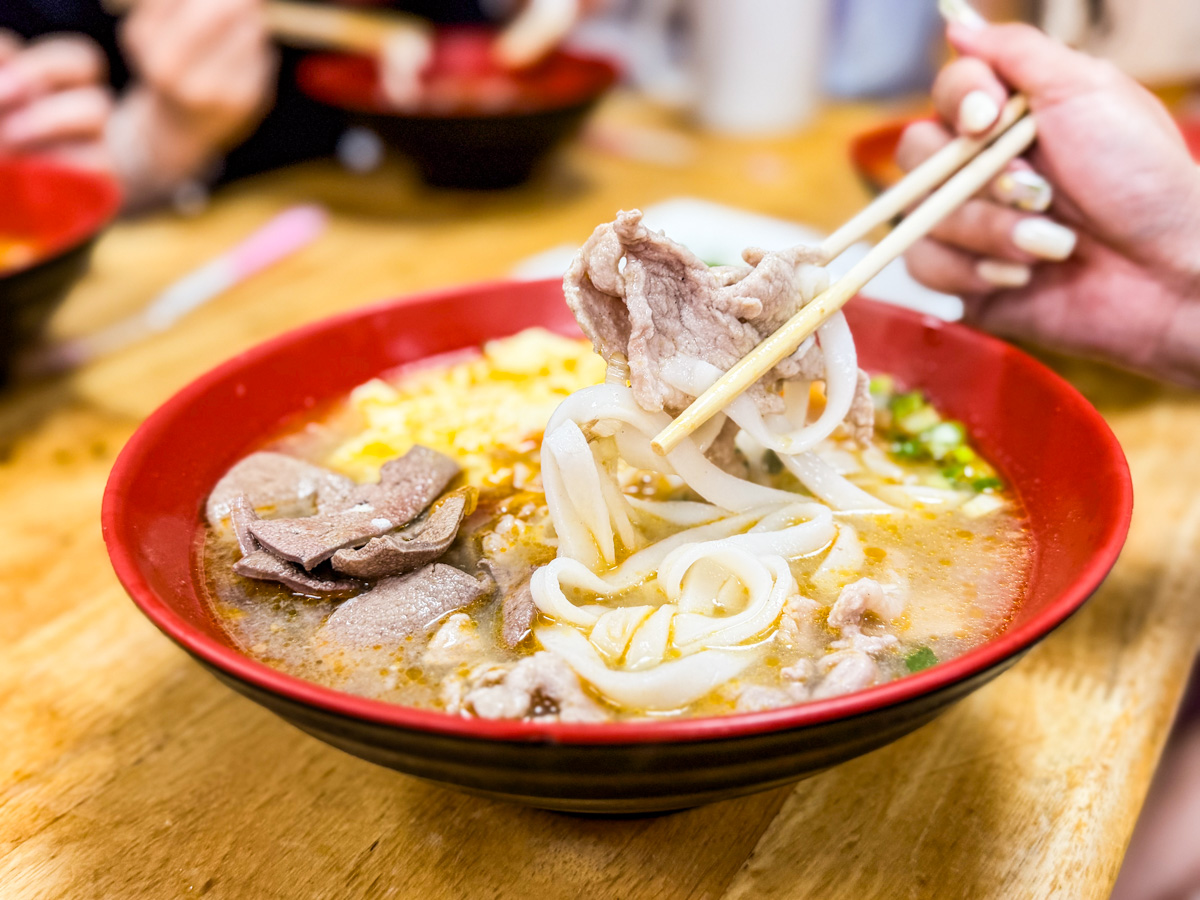 龍岡美食,龍岡米干,來來米干