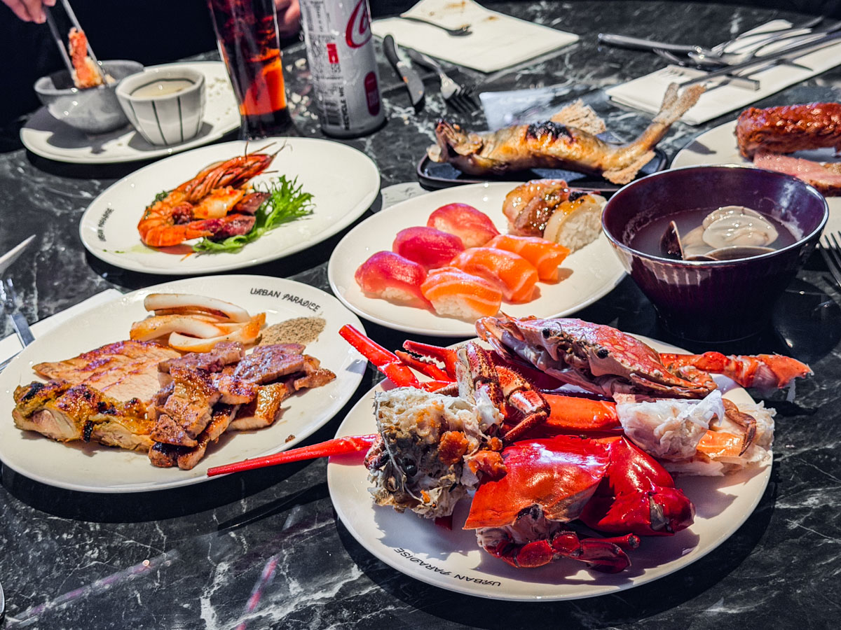 台北吃到飽,台北自助餐吃到飽,URBAN PARADISE信義店