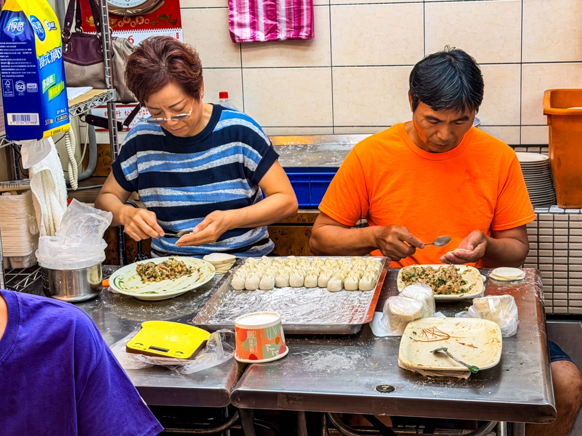 基隆美食,基隆仁愛市場美食,林家三鮮水餃