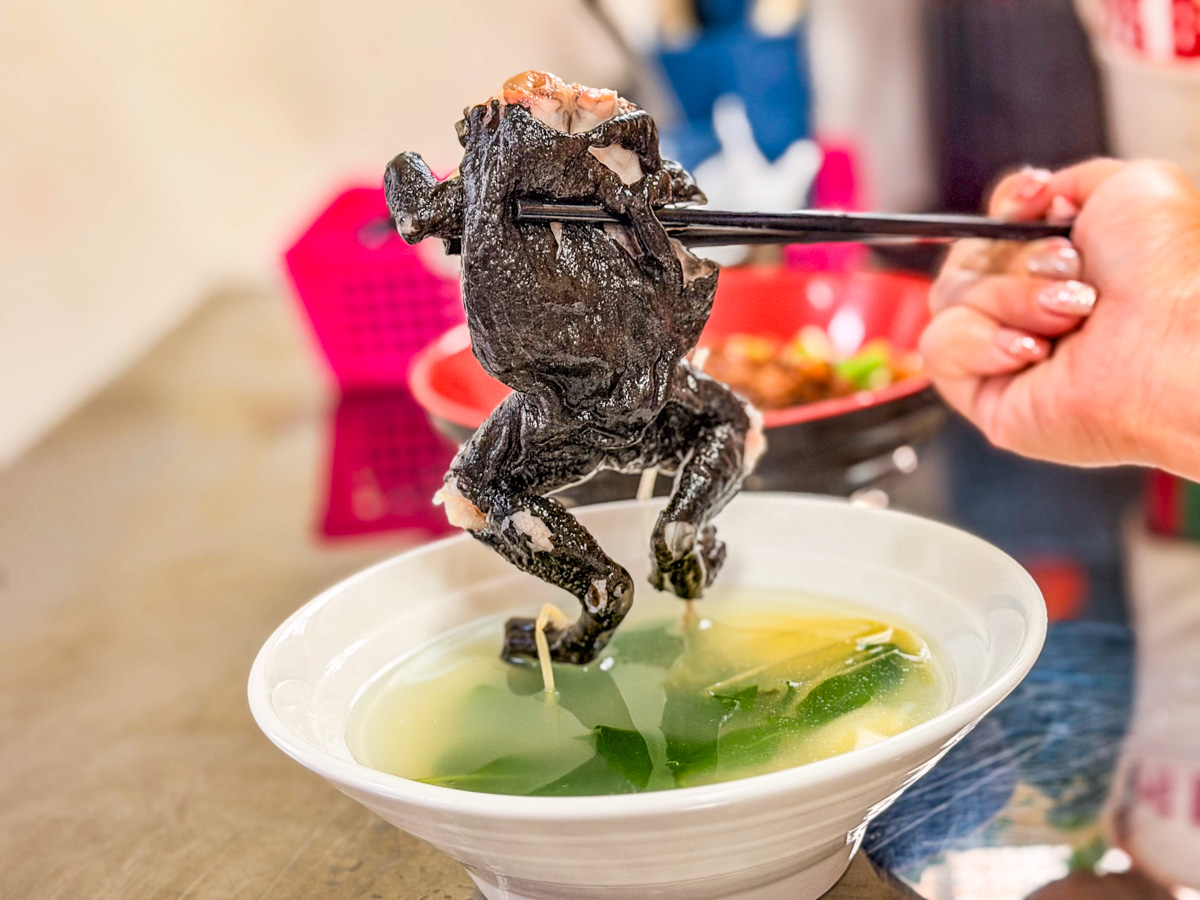 桃園美食,桃園小吃,桃園田雞湯,龜山田中青蛙湯
