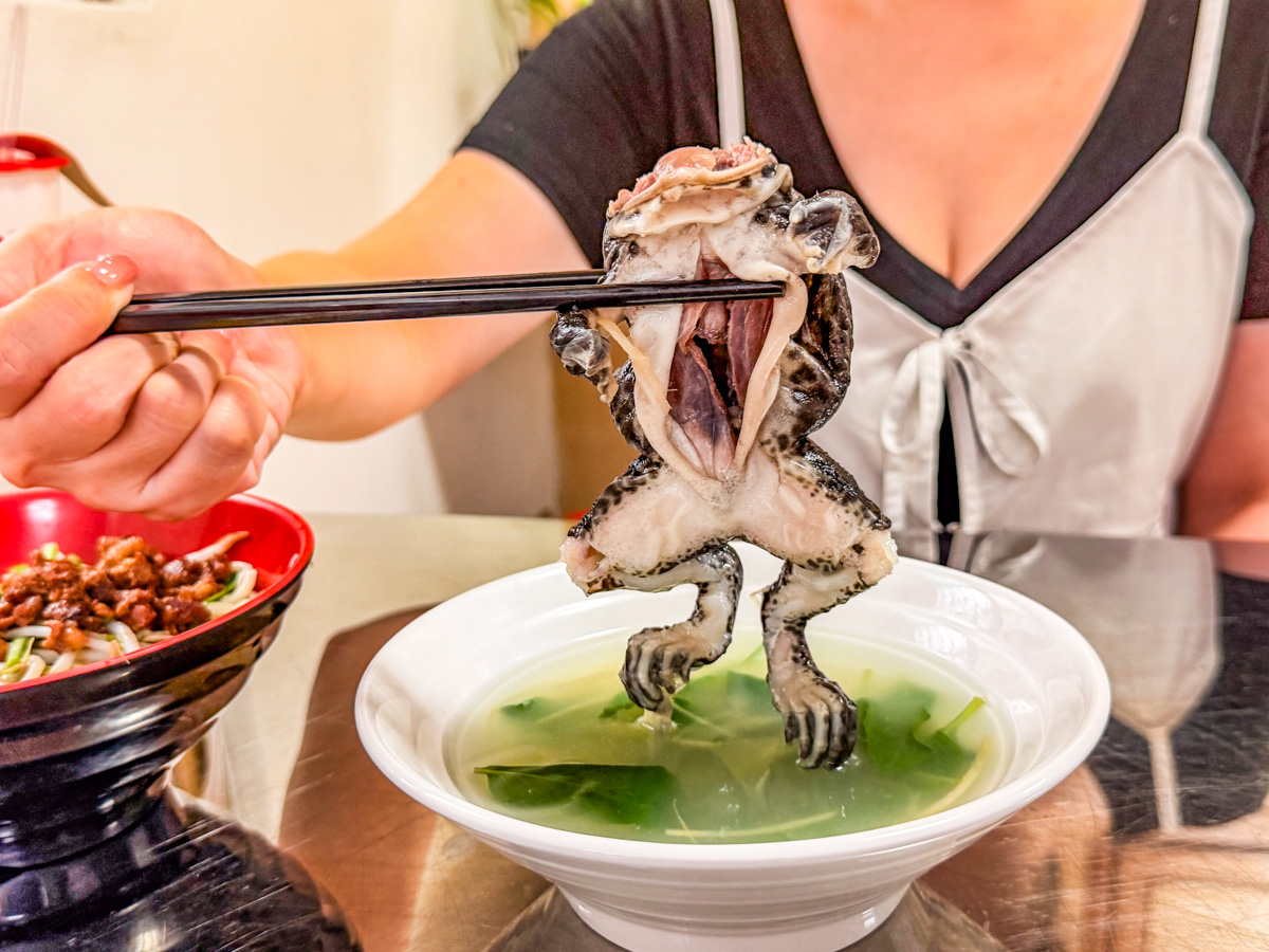 桃園美食,桃園小吃,桃園田雞湯,龜山田中青蛙湯