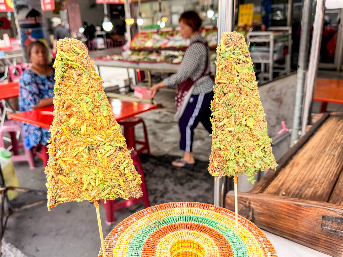 旗津老街美食,旗津小吃,旗津台北老店豬血糕