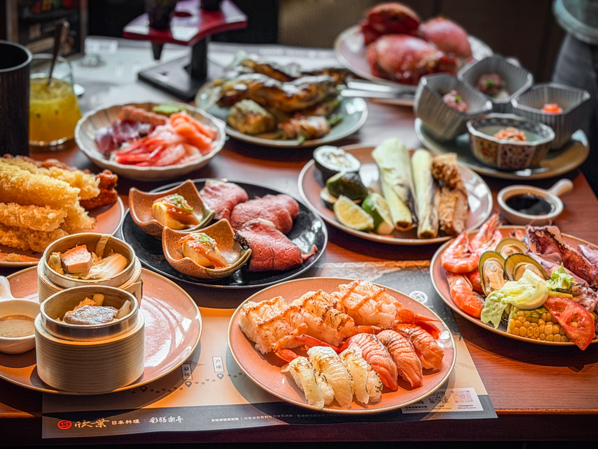 台北吃到飽,台北日式吃到飽,欣葉日本料理彩膳楽亭