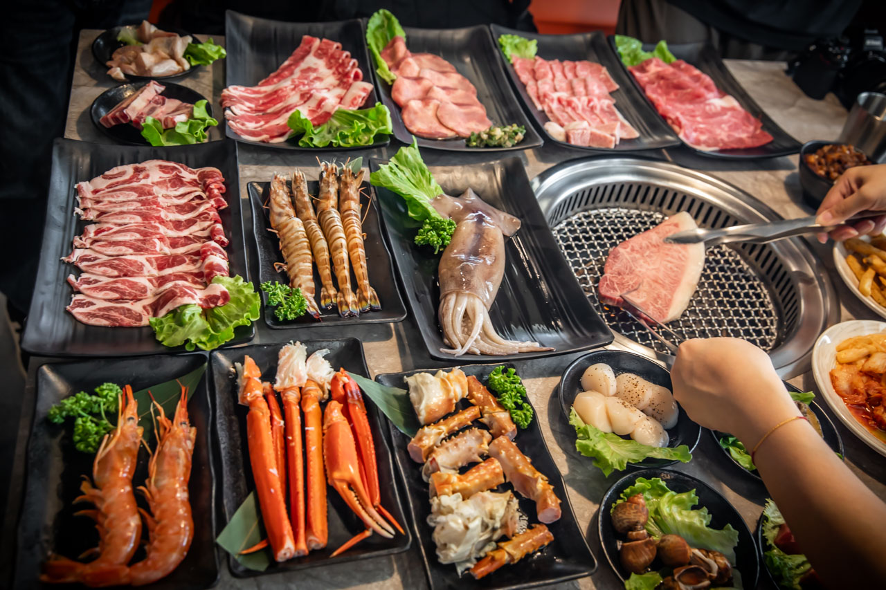 桃園燒肉吃到飽,桃園吃到飽,三柒燒肉專門店桃園中華店